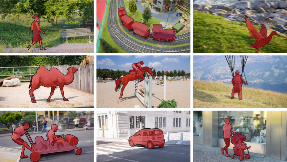 davis: densely annotated video segmentation密集标注视频分割数据